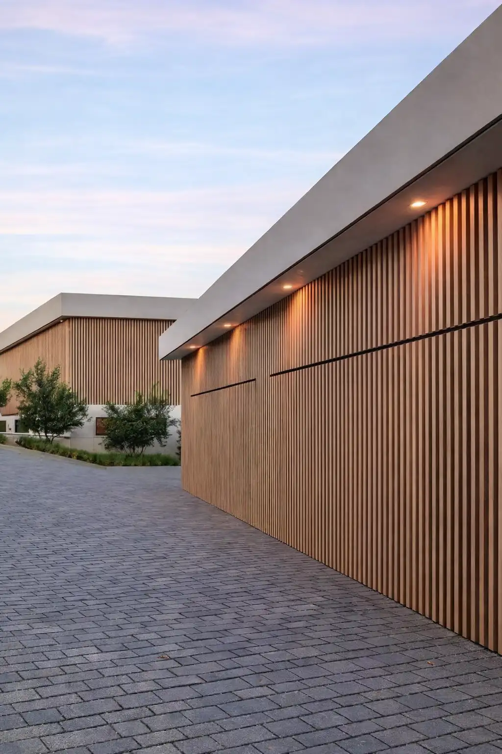 Portón PVC WPC
